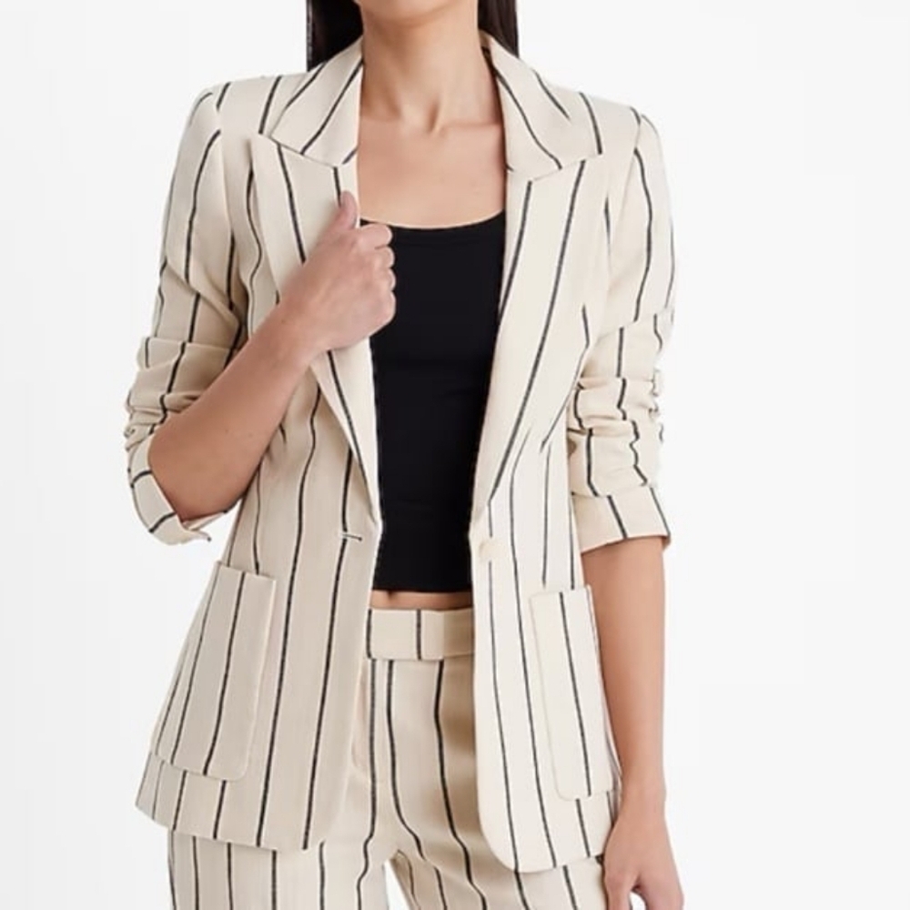 NWT Express Striped Blazer